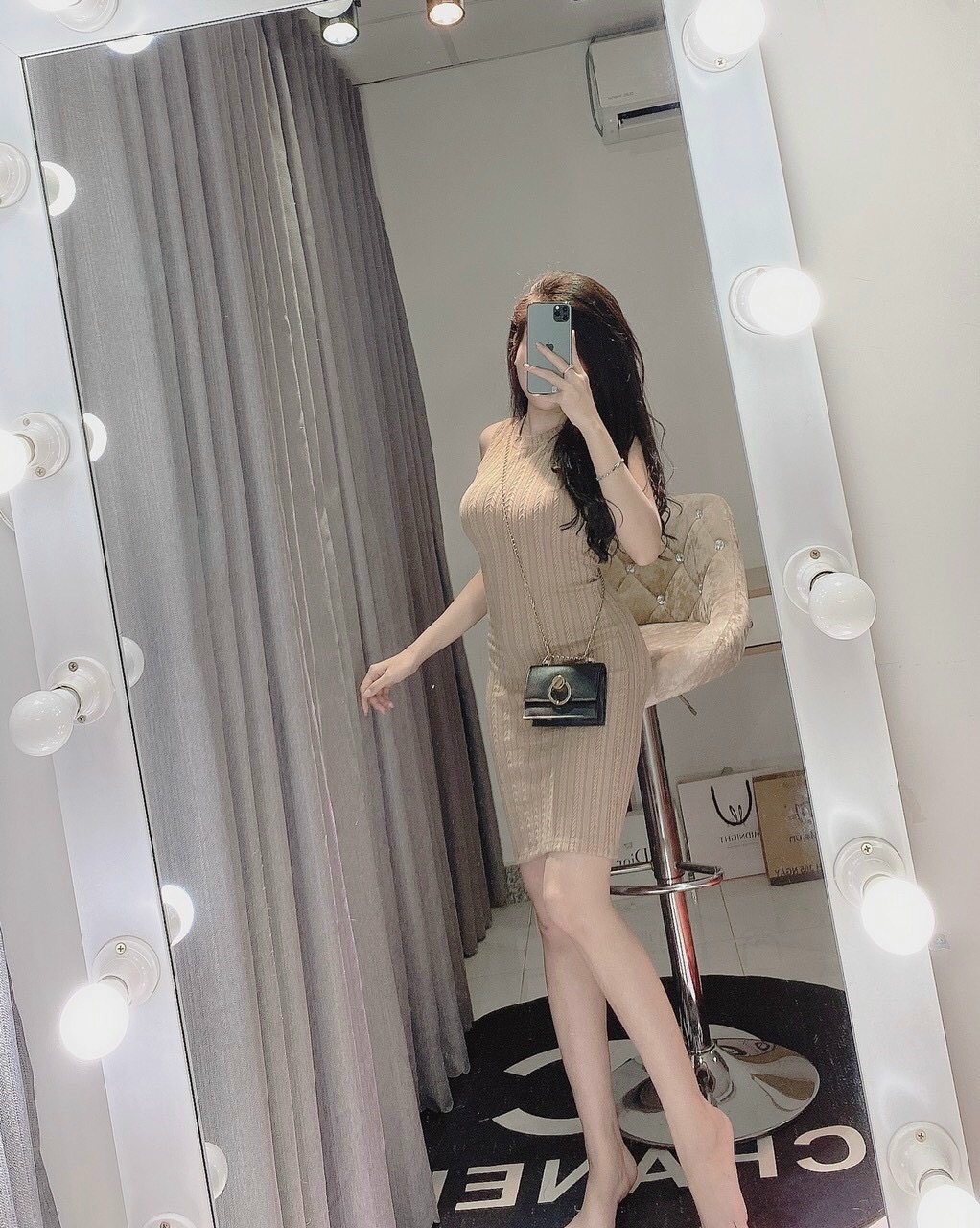 Đầm body sát nách-TH
