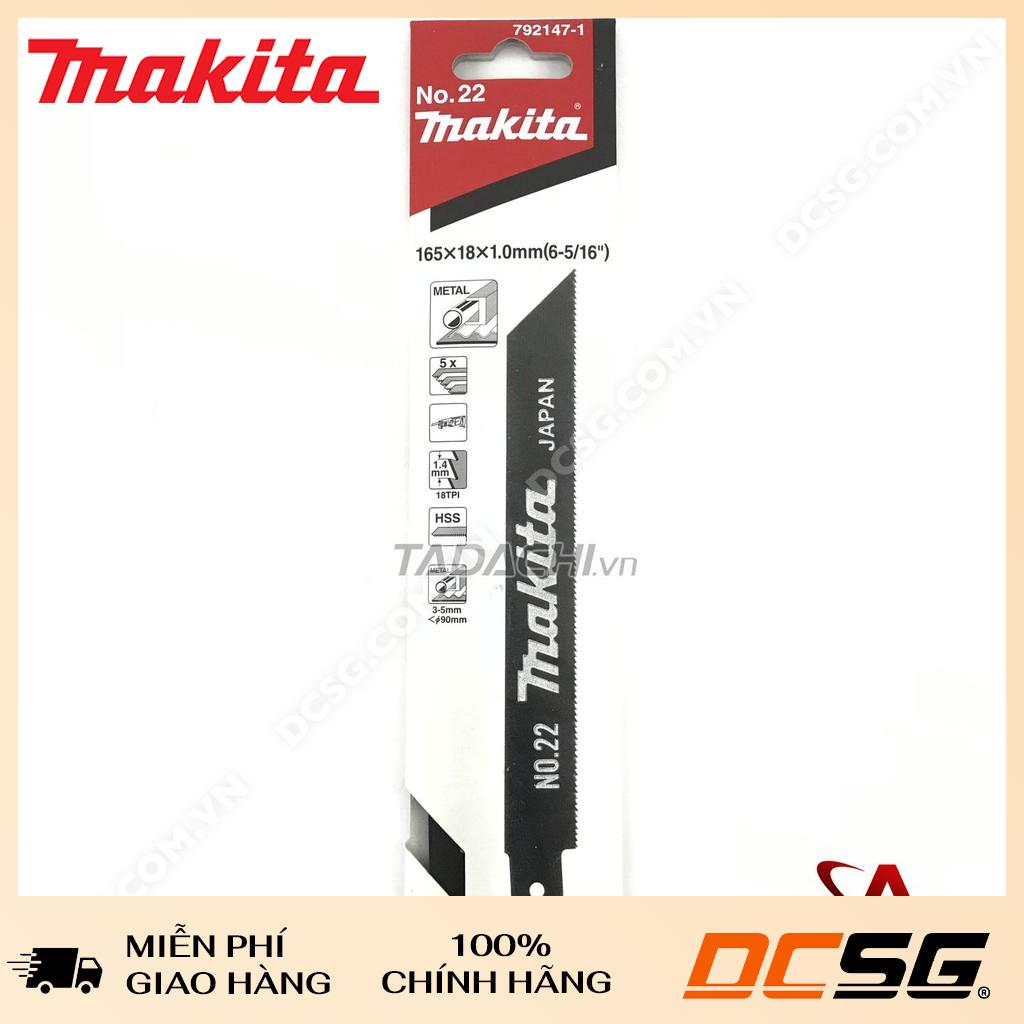 Lưỡi Cưa Kiếm Cắt Sắt Makita No.22 (01 lưỡi)