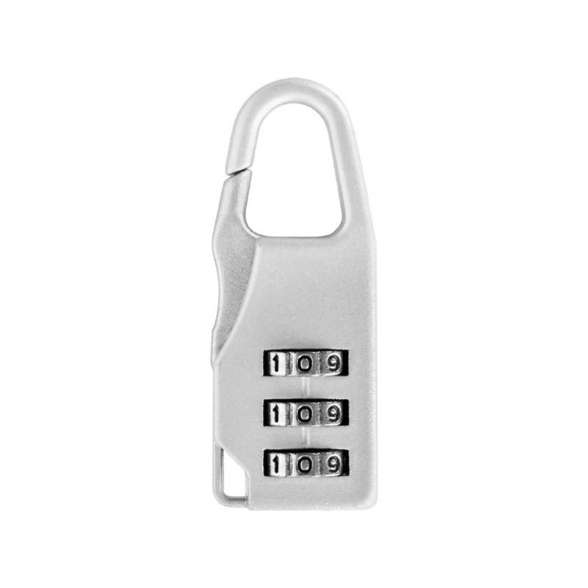 Mini Dial Digits Code Number Password Combination Padlock Safety Travel Security Lock for Luggage Lock Padlock Gym
