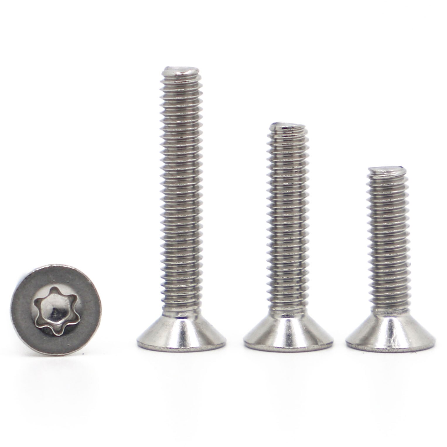 5-50pcs 304 a2-70 stainless steel six-lobe torx screw m1.6 m2 m2.5 m3 m4 m5 m6 m8 gb2673 flat countersunk head six lobe bolt