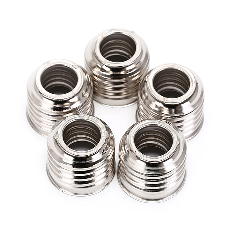 Ditur 5x E27 để E14 Đèn chủ Ổ cắm chuyển đổi ánh sáng đui đèn rắc cắm Bộ chuyển đổi