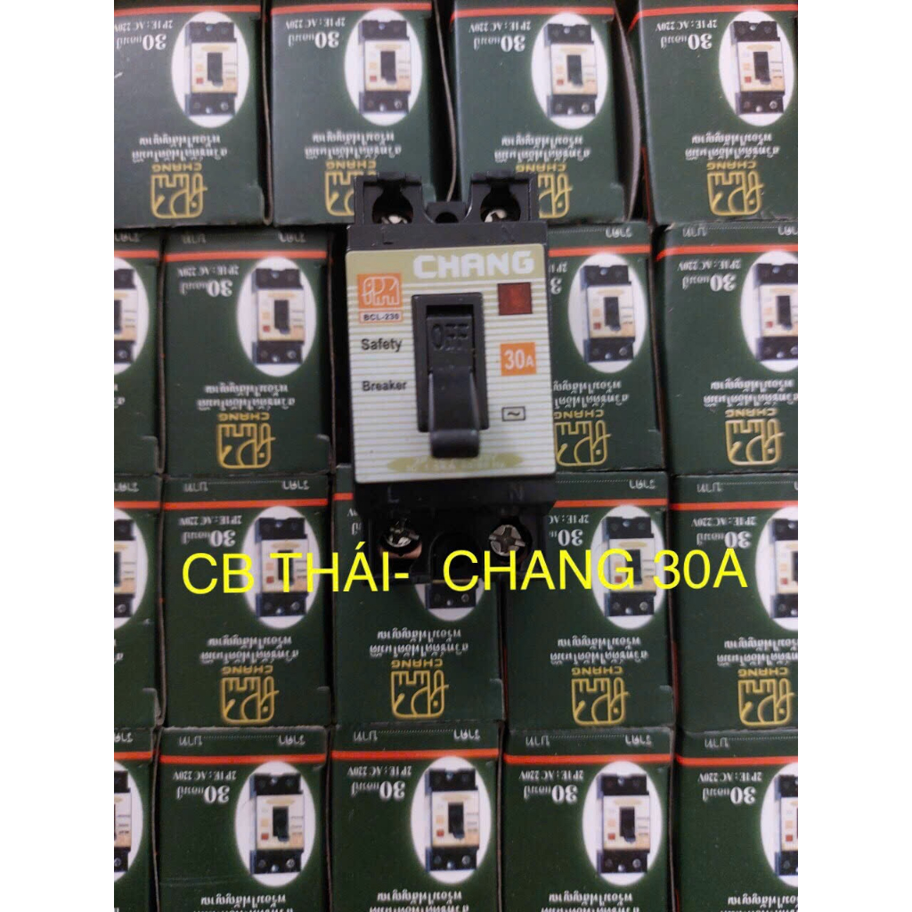 CB Cóc CHANG ( Thailand ) 10A,20A,30A,40A , Chụp CB cóc . Có báo đèn