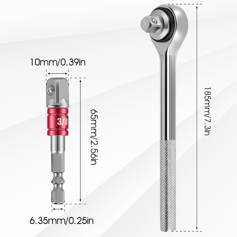 Adjustable Magic Sleeve Socket Tool Durable Drive Socket Wrench Sleeve Universal Socket Sleeve Tool Adjustable Magic Sleeve Socket Tool for Hand Drill High Torque Socket Tool