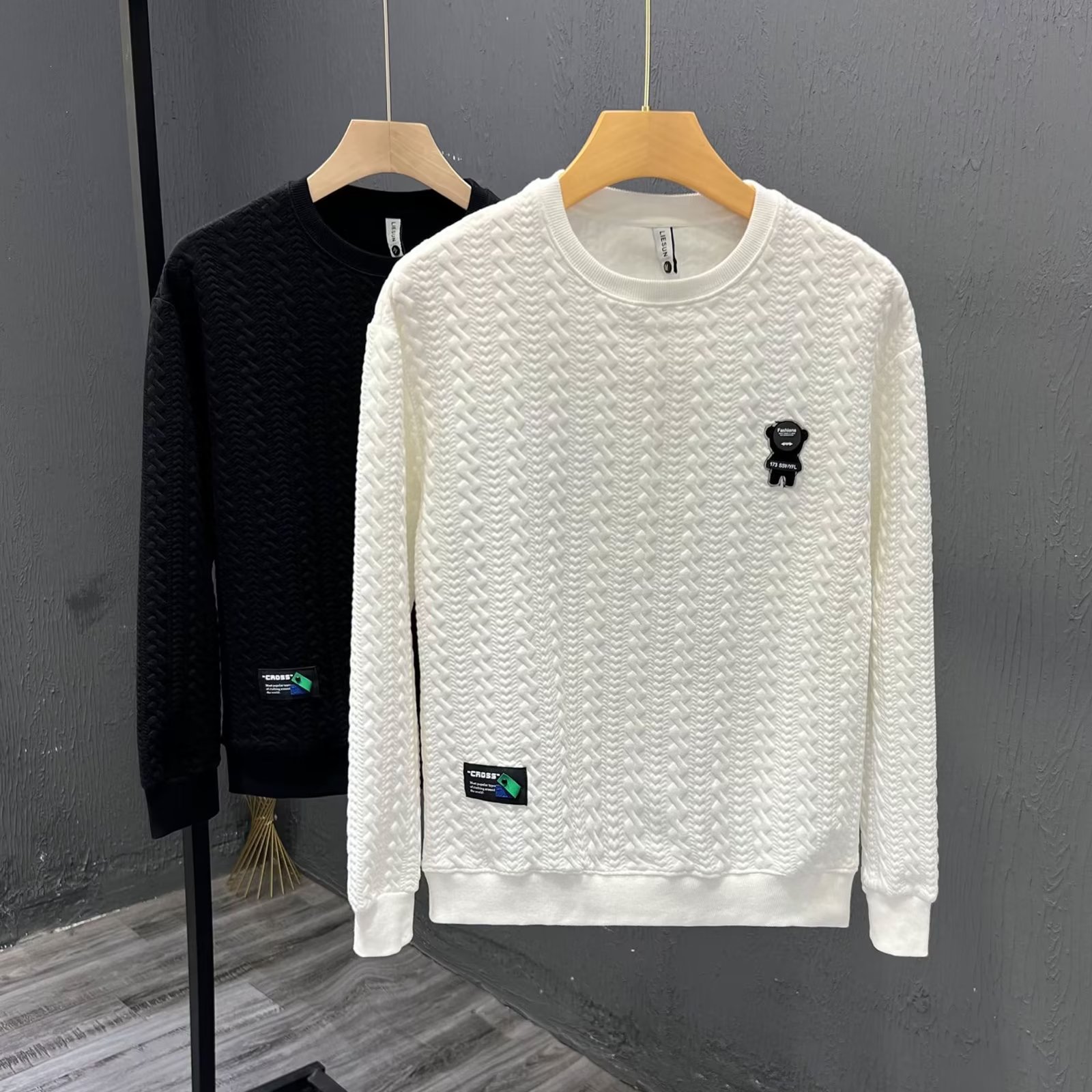 New crewneck sweater knit