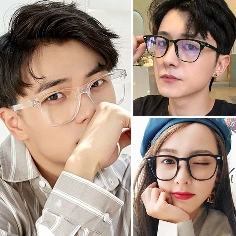 Mắt kính thời trang kiểu dáng basic gọng tròn đẹp cá tính D39