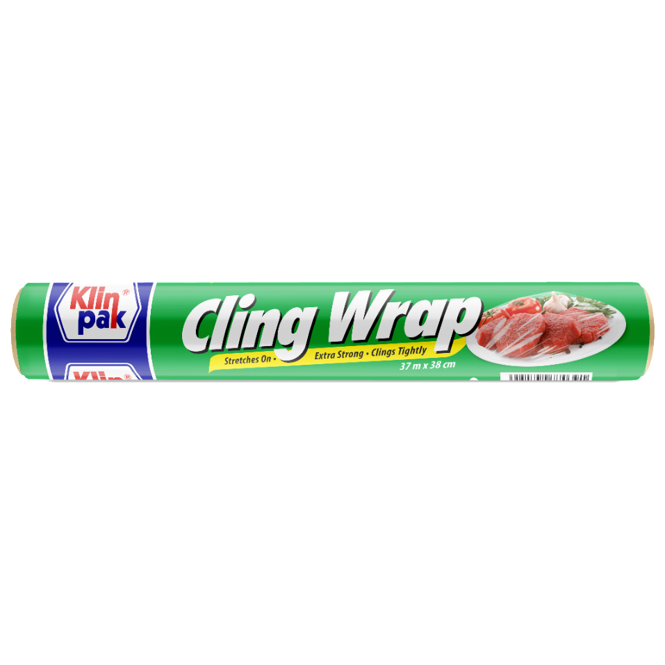 Klinpak Cling Wrap Refill Jumbo 37cm x 38cm Isi Ulang Kantong Plastik Pembungkus dan Penyimpan
