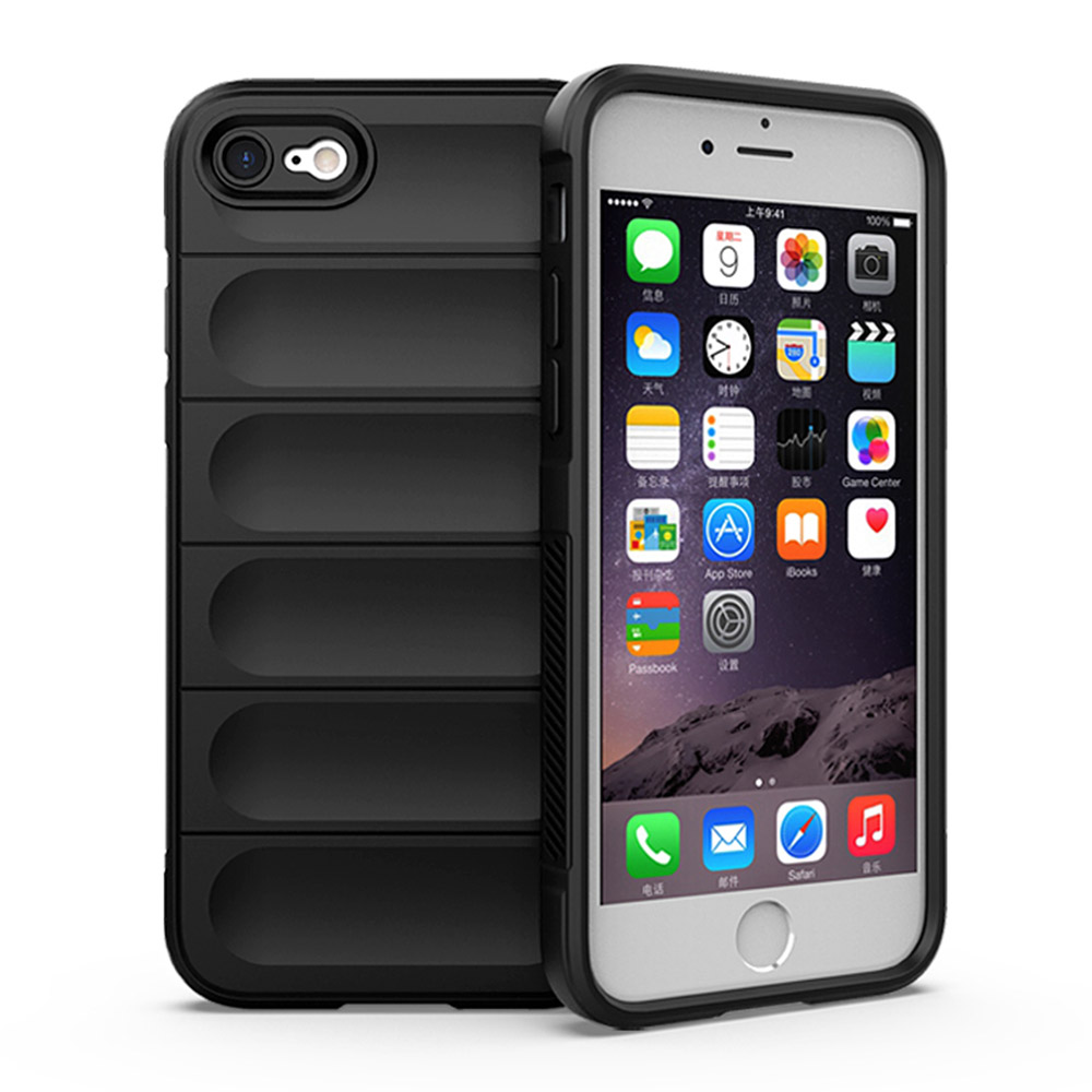 Yunyee for iphone 5s se 5c 5 iphone 6s plus 6 plus iphone 7 plus 8 plus se2 se3 iphone xs max xr xs x phone case soft silicone annti-fall shockproof cover skin feel silicone casing for iphone 6s plus case