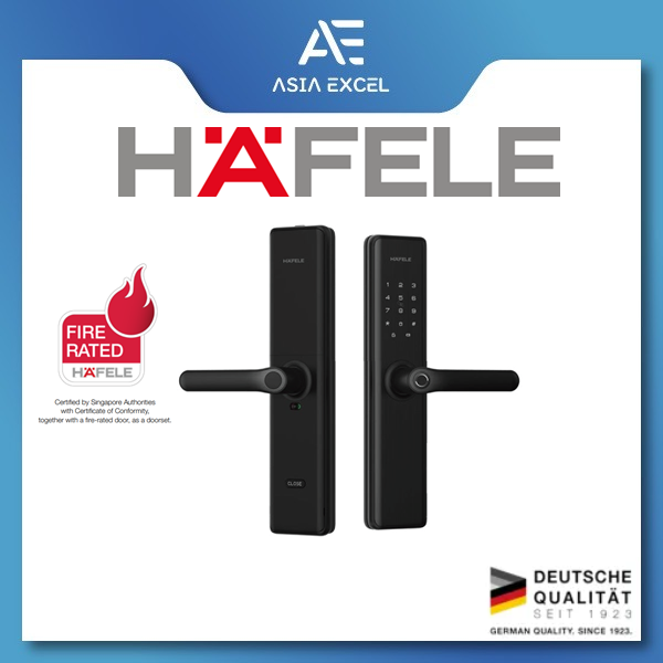 HAFELE DL7600 FIRE RATED LEVER TIMBER DIGITAL DOOR LOCK Lazada Singapore