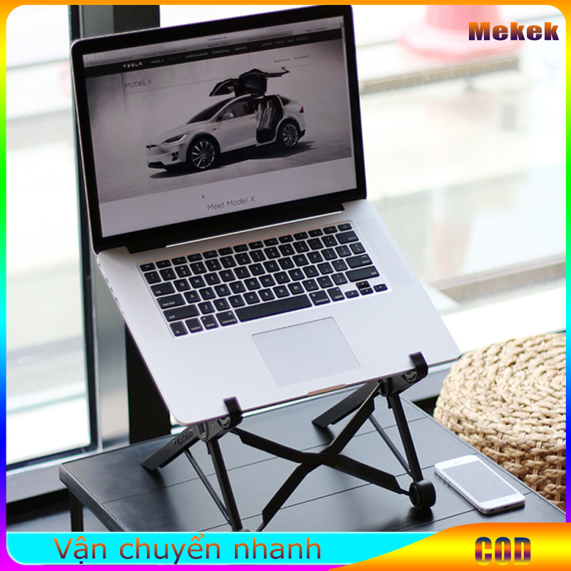 Laptop Stand Compatible For K2, Portable Laptop Holder With Triangular Support, Adjustable Height 7.6" To 10.2" Notebook Stand
