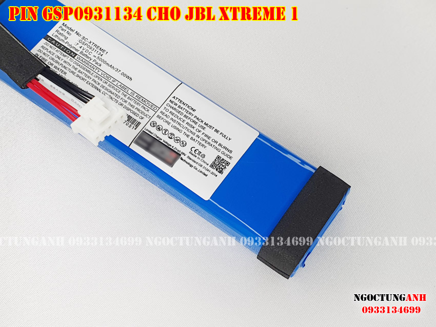 Pin GSP0931124 cho loa Bluetooth JBL Xtreme 1