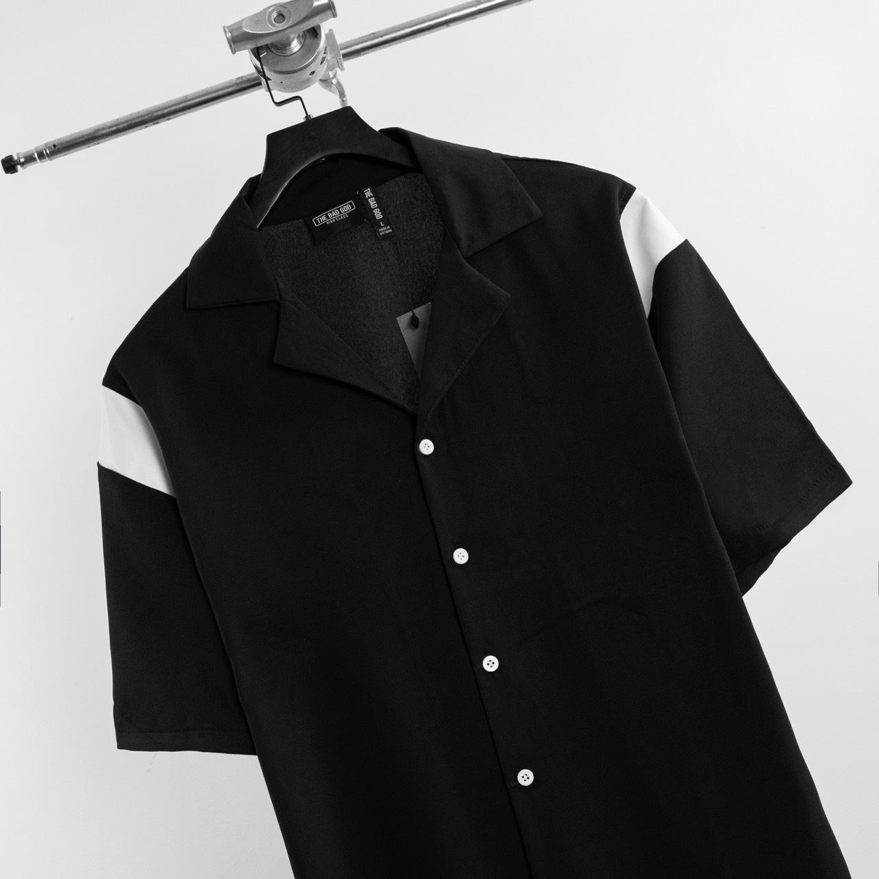 Áo sơ mi The Bad God Striped cuban shirt