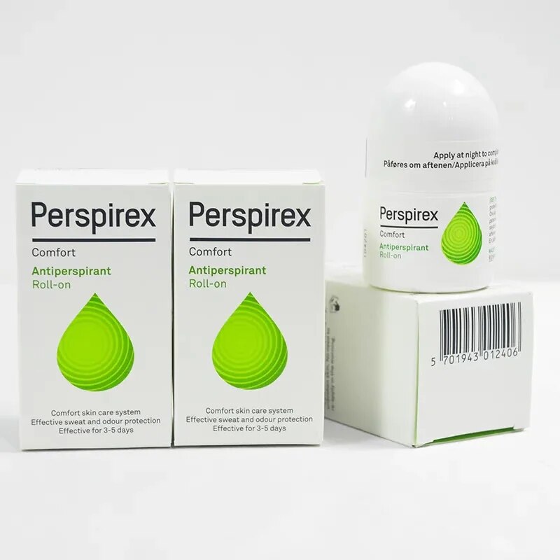 Hot Perspirex Roll-on Non-irritating Antiperspirant Strong Comfort Original Underarm Control Sweat Odour Long Lasting Deodorant. 