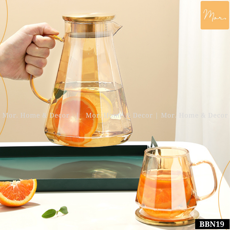 Bộ bình nước thủy tinh chịu nhiệt - BBN19.1