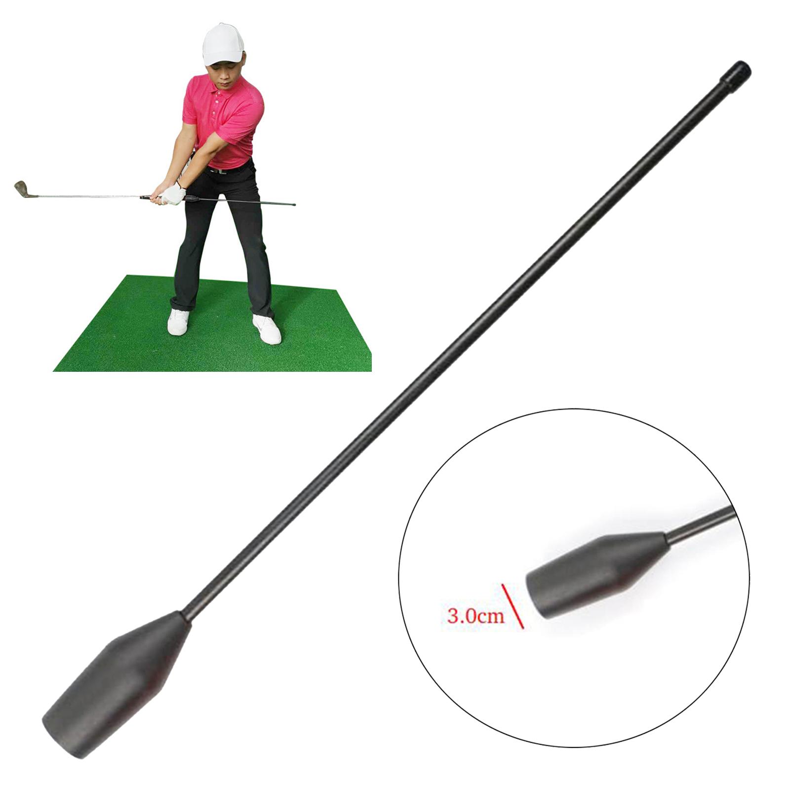 Flameer Golf Swing Trainer for Golfer Golf Chipping Practice Aid Stick Training