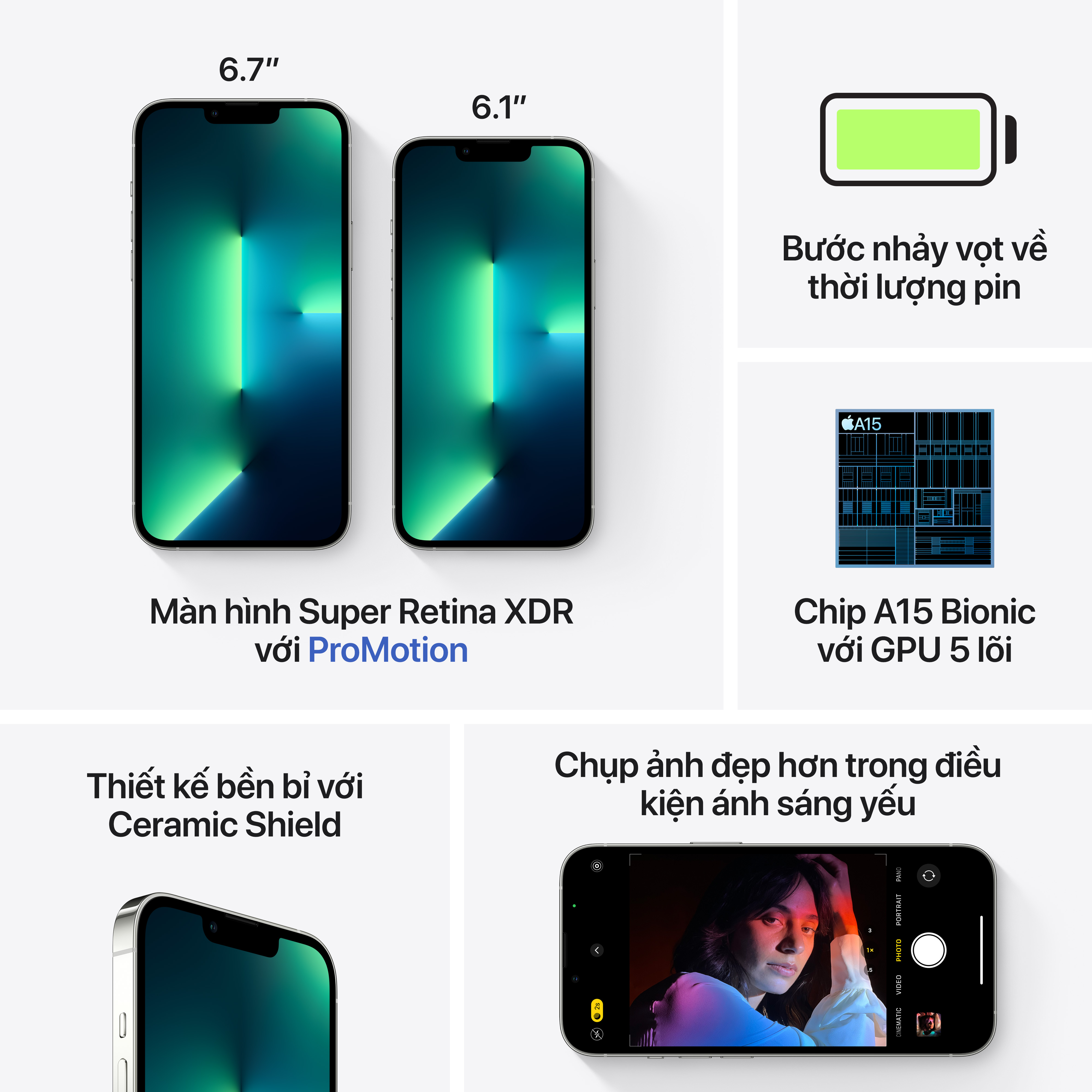 [Sale Tết] iPhone 13 Pro Max - Hàng Chính Hãng VN/A