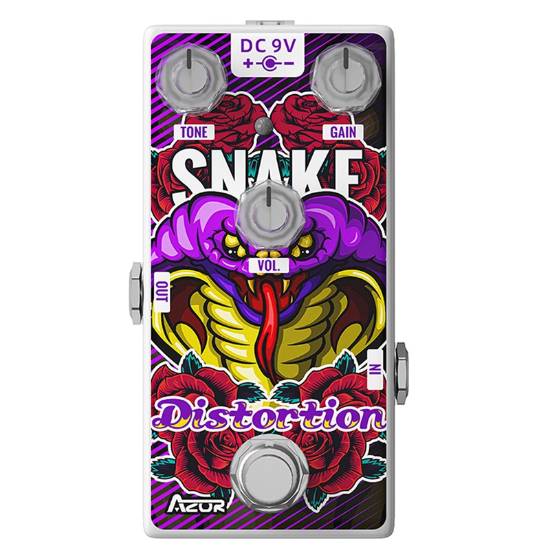 Guitar Effect Guitar Pedal Effect Guitar Effect Metal AP-506 12 Zodiac Series Snake Distortion Guitar Accessories