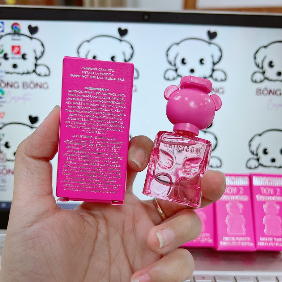 [Mini] Nước hoa Moschino Toy 2 Bubble Gum EDT 5ml