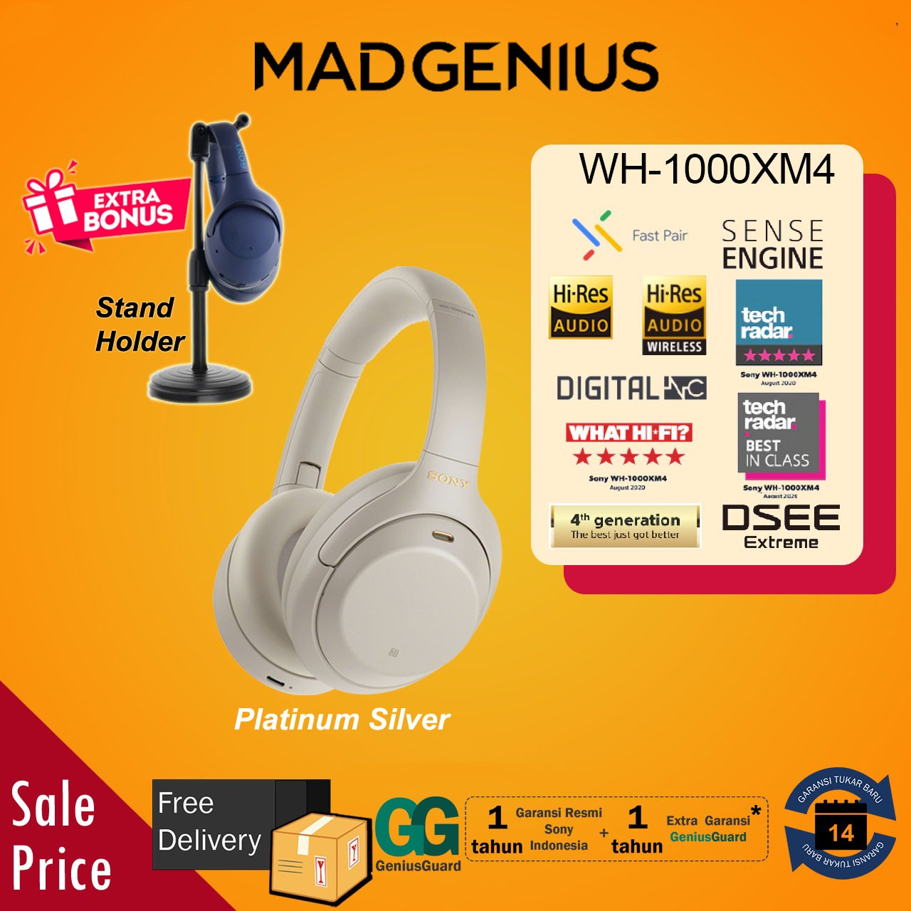 Sony Original WH-1000XM4 / WH 1000XM4 