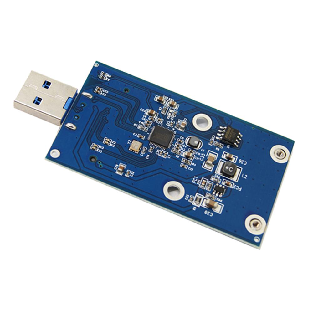 Mini MSATA Để USB 3.0 Hộp đĩa cứng 6Gbps công cụ chuyển đổi SSD Adapter Bao Vây Không Dây Pci-E Cho 30*30/50 mSATA SSD