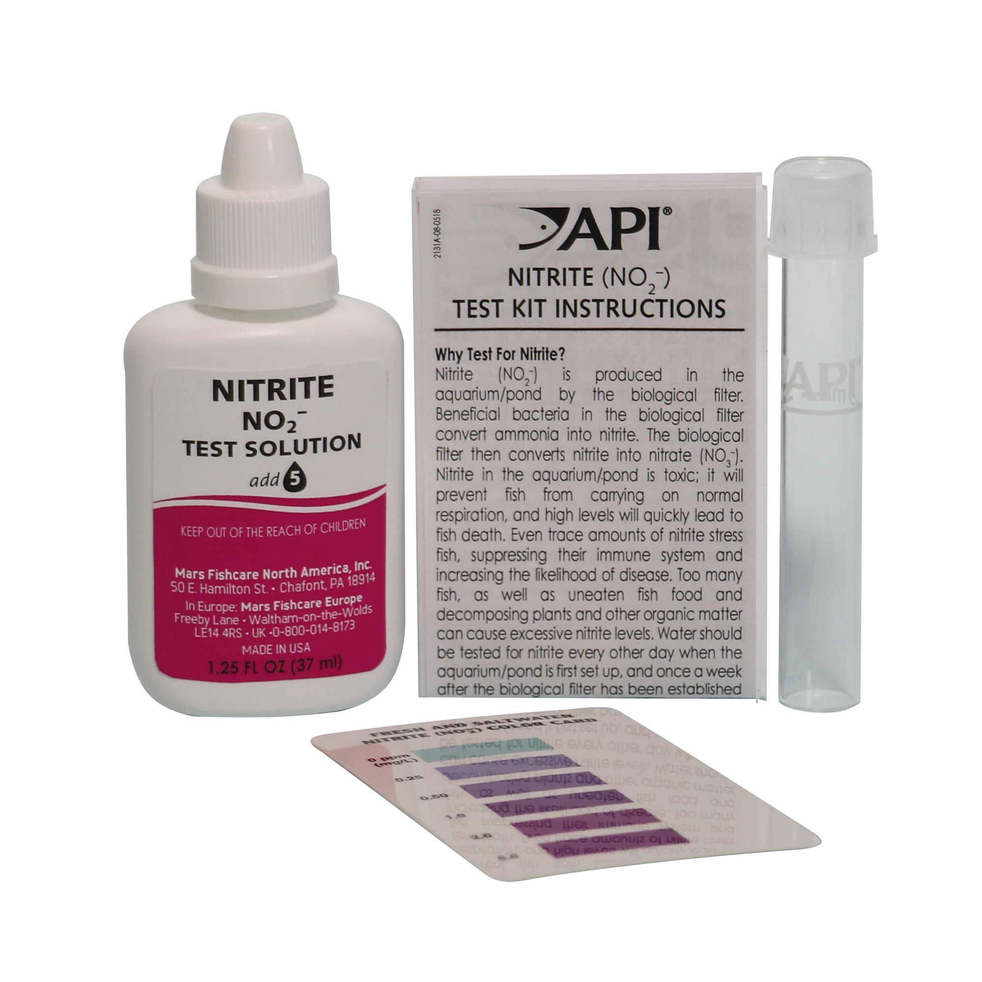 API NITRITE NO2 TEST KIT - Bộ Kiểm Tra No2 Cho Hồ Cá Tép, Thuỷ Sinh