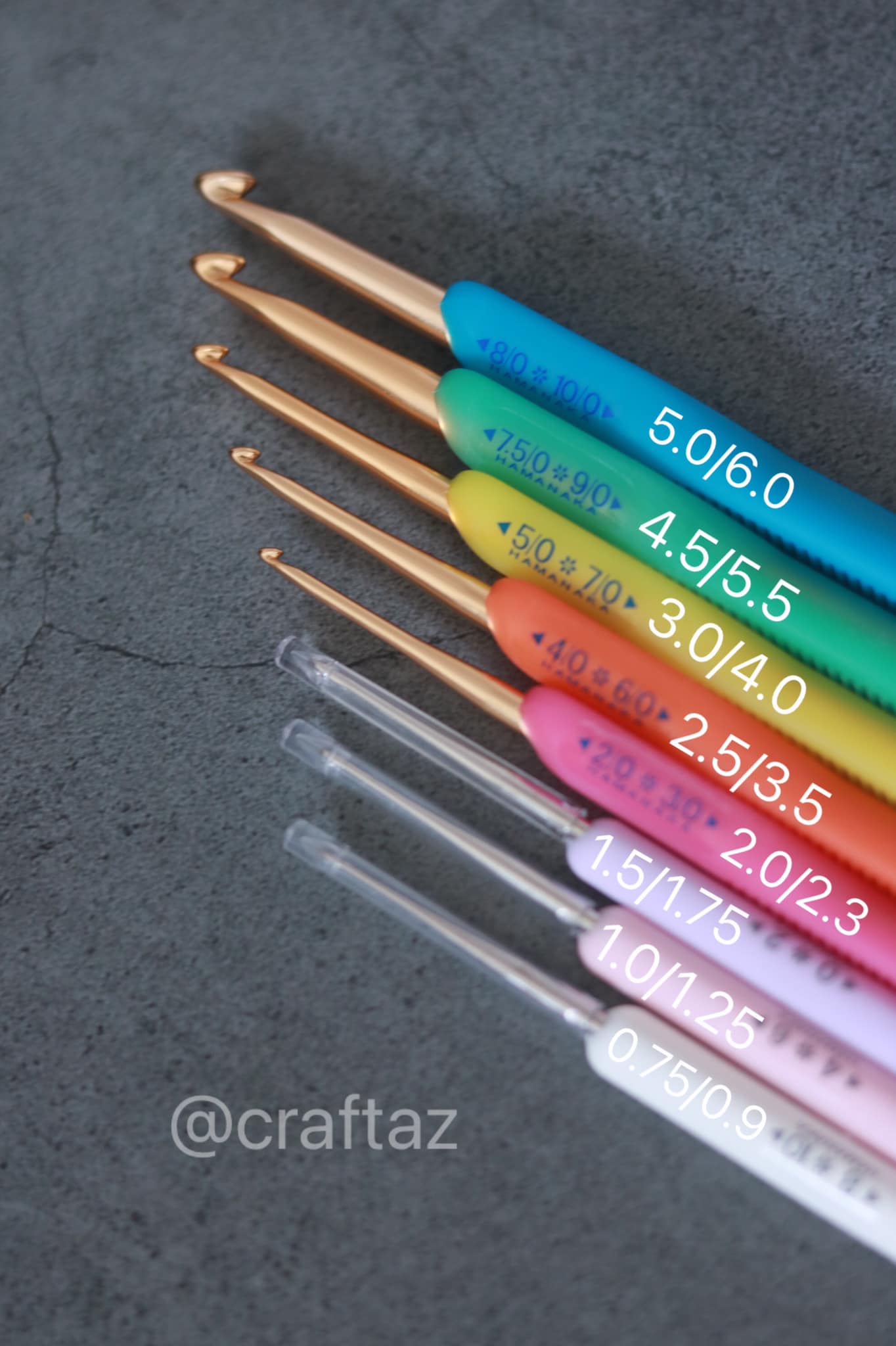 Hamanaka crochet hook