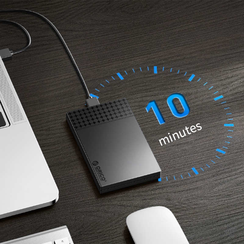 HDD Case High Speed External Hard Drive Enclosure 2.5Inch USB3.0 SATA External Serial Desktop Solid State Mechanical SSD