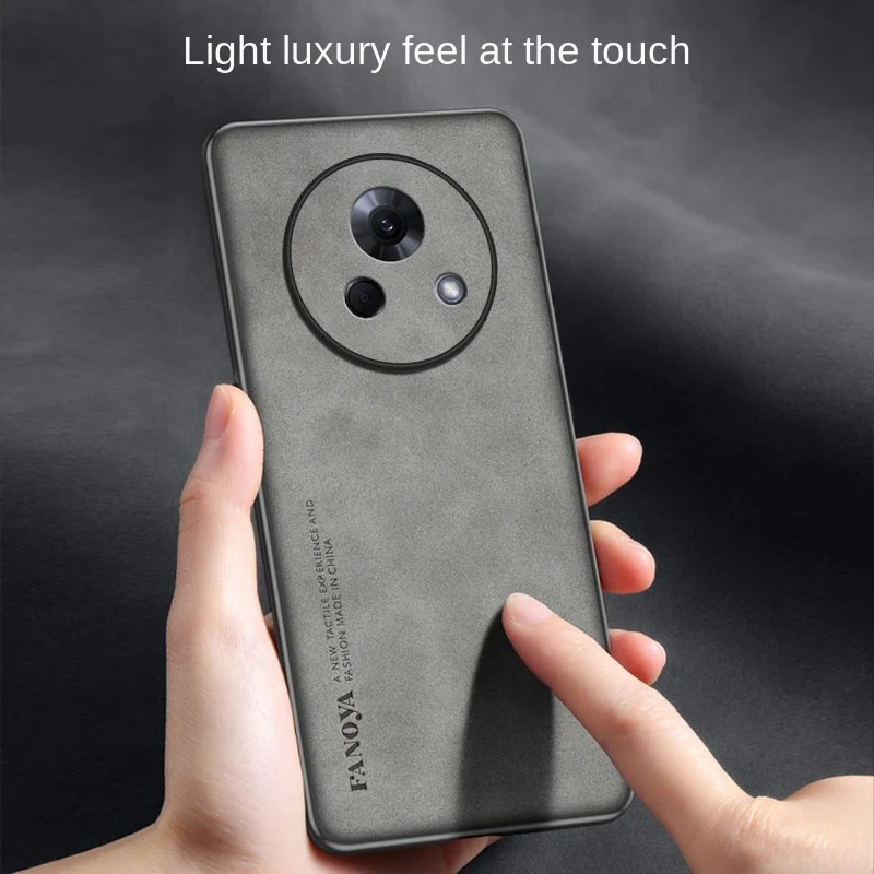 New Phone case Meizu Lucky 08 Frosted Soft Vintage Leather Anti Drop Back Cover Meizu Lucky 08.
