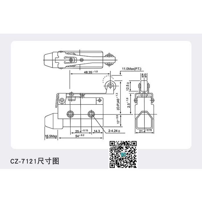 Công tắc hành trình cz-7121 cntd (bao gồm 10 cái)