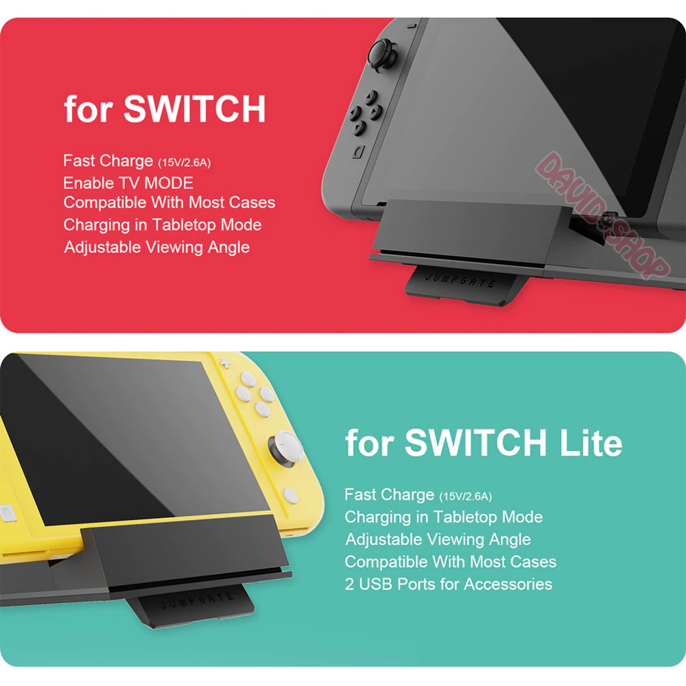 Skull & Co. - SteamDock & Jumpgate Dock cho Steam Deck, Nintendo Switch, smartphone, MacBook...