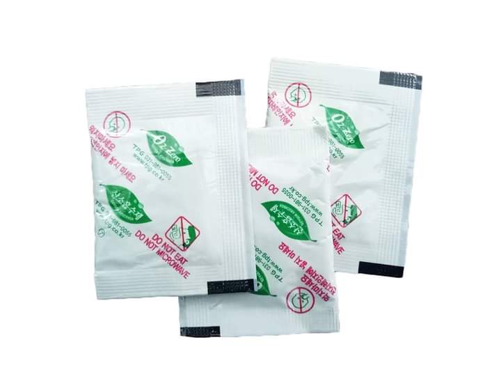 Túi hút oxy 60CC Hàn Quốc dành cho đóng gói thực phẩm (300 túi)