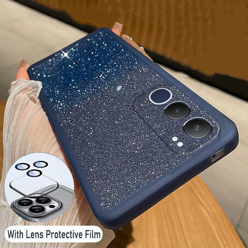 New Phone case Vivo Y29 Back cover Fashionable Frosted Silicone Soft dustproof For Vivo Y29 5G case. 