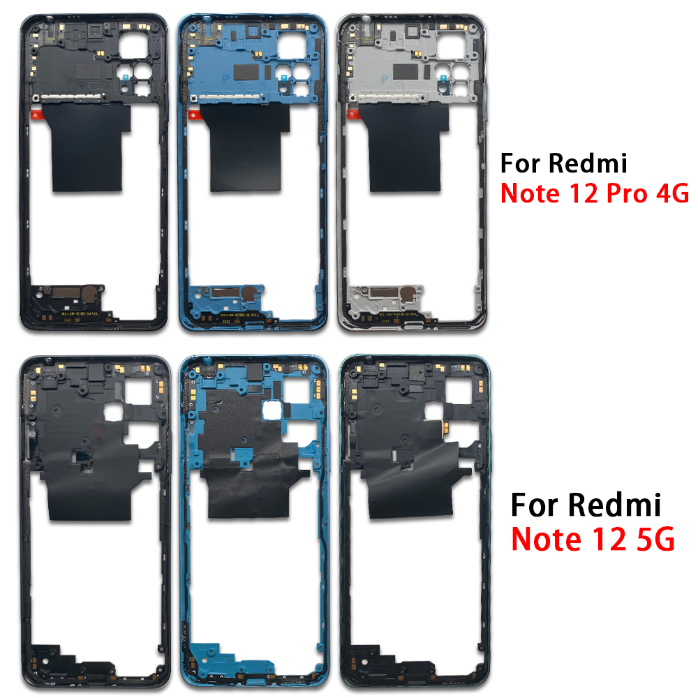 NEW%20%E3%80%90Special%20offer%E3%80%91Middle%20Frame%20Bezel%20Plate%20For%20Xiaomi%20Redmi%20Note%2011%2012%20Pro%204G%205G%20Middle%20LCD%20Frame%20Housing%20Cover%20With%20Sides%20Key%20Replacement%20-%20Image%205