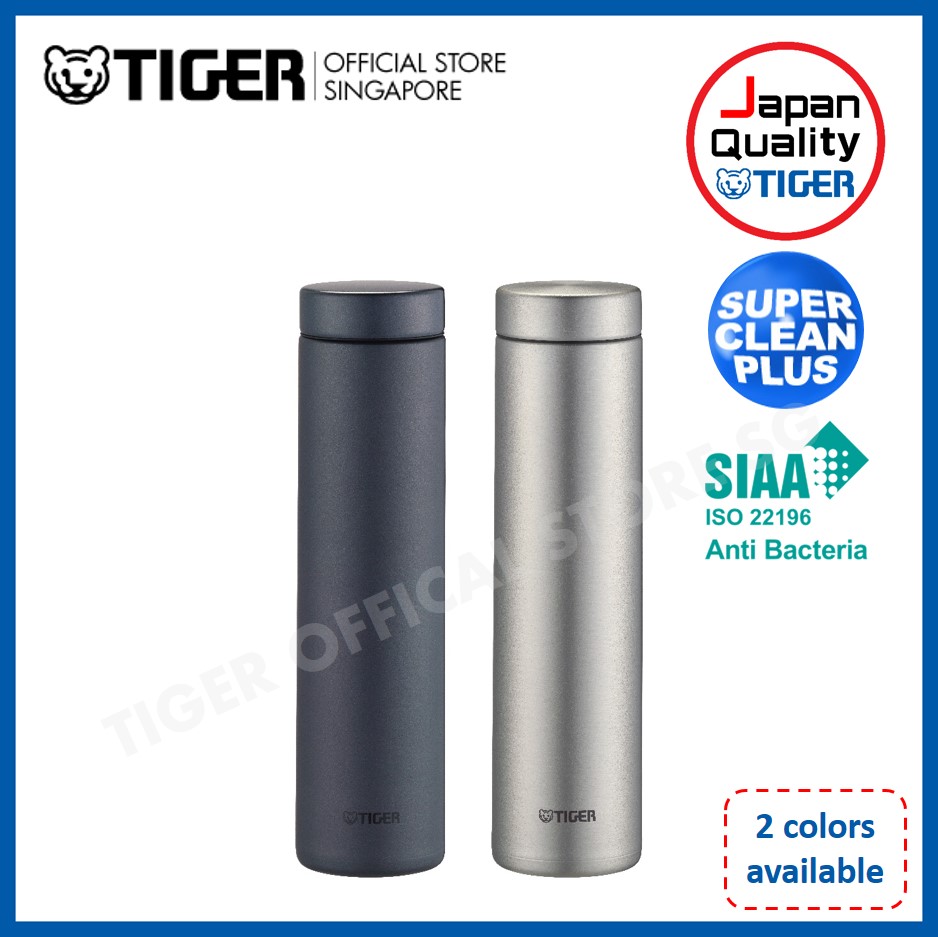 Tiger Mmz-K060Ks Thermos Mug Water Bottle Steel Black 600ml - Japanese