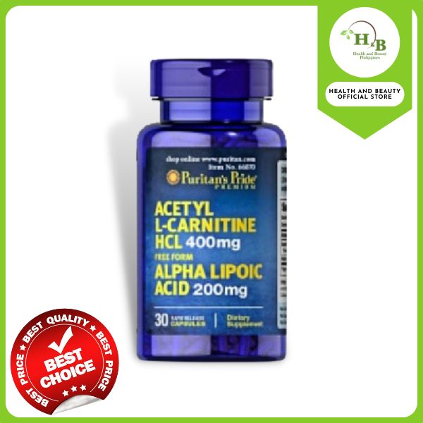 puritan's pride acetyl l-carnitine Puritan's Pride, Acetyl L-Carnitine, 500 mg, 60 Capsules main image 0