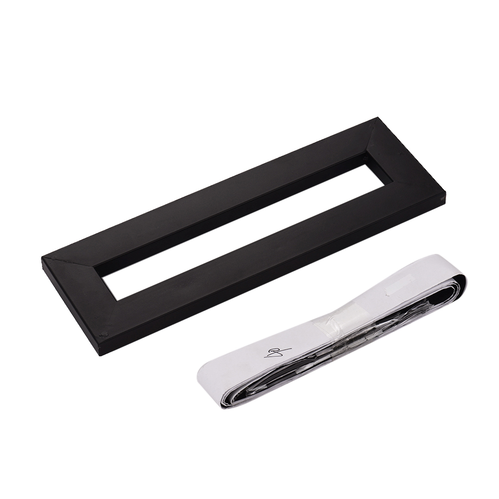 Guitar Effect Pedal Board Holder Pasting Plate with Fastening Tapes Cable Tie Patch
