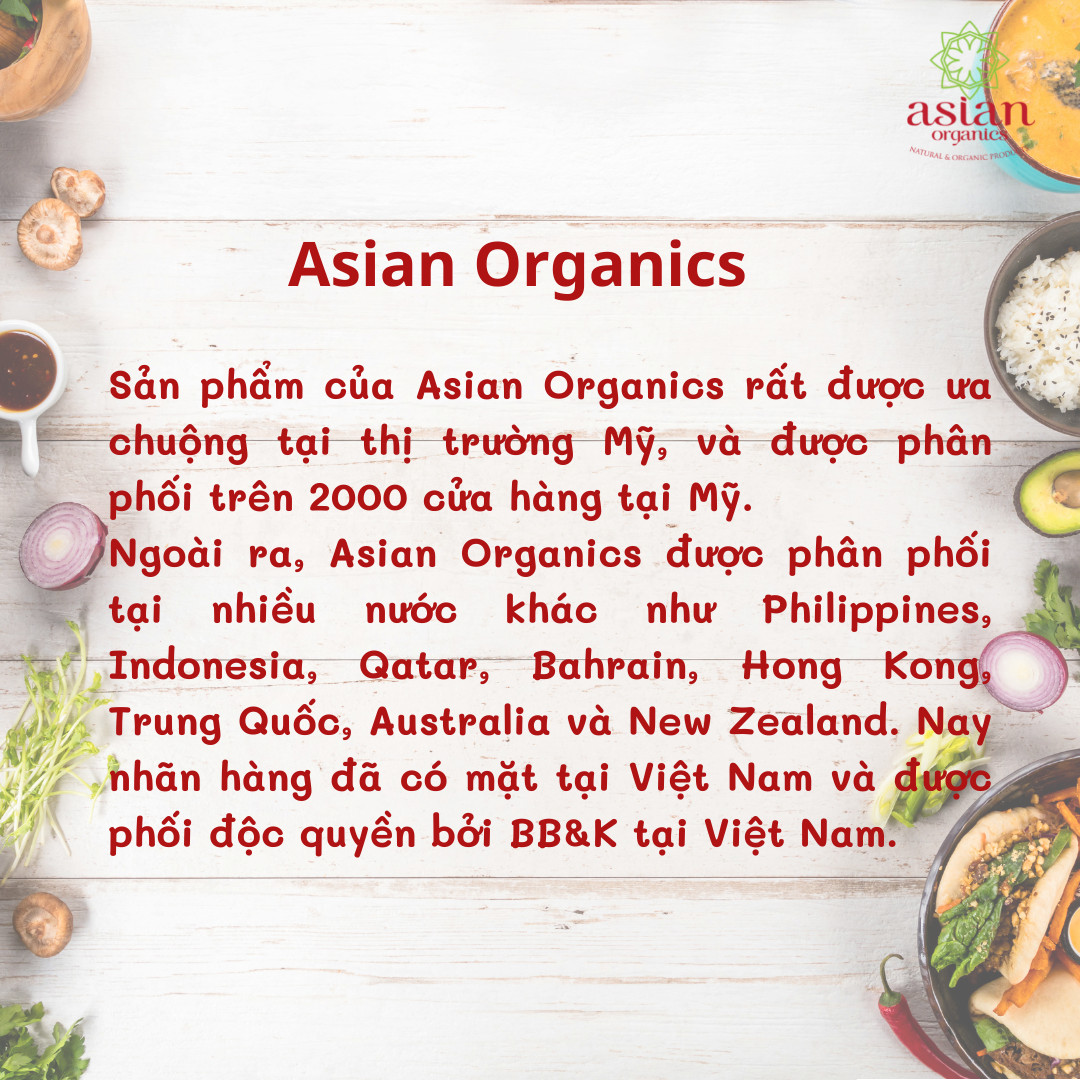 Tương ớt cay Sriracha hữu cơ - Asian Organics