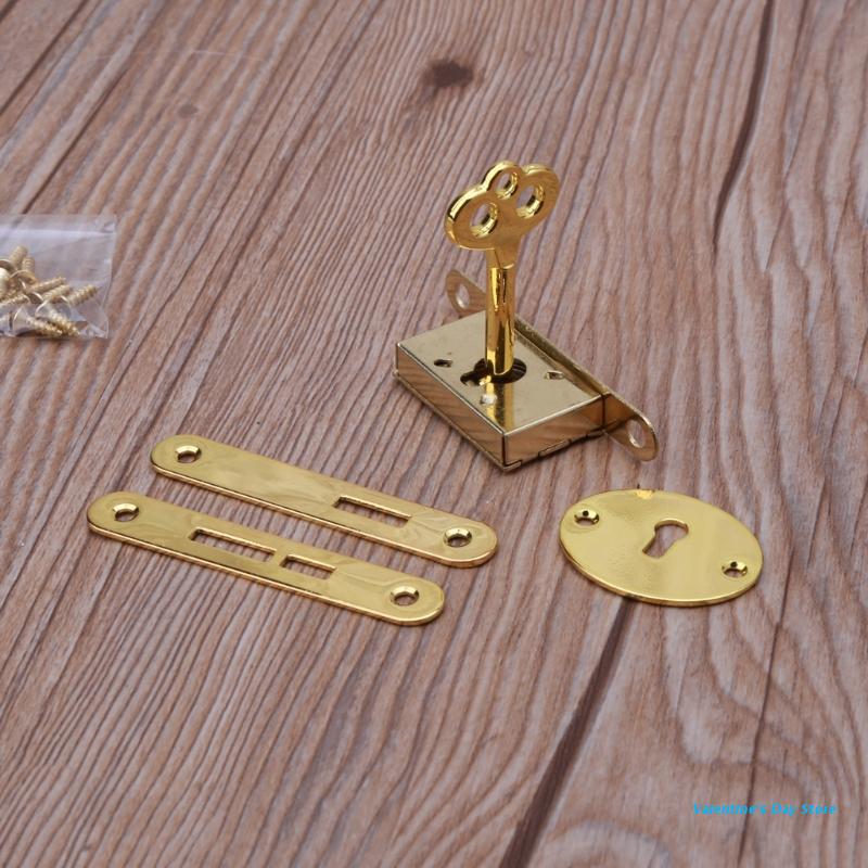 Bronze Mini Locks Full Mortise Locks Small Box Locks Decorative Antique Locks Jewelry Box Lock Replacement Cabinet Drop Shipping. 
