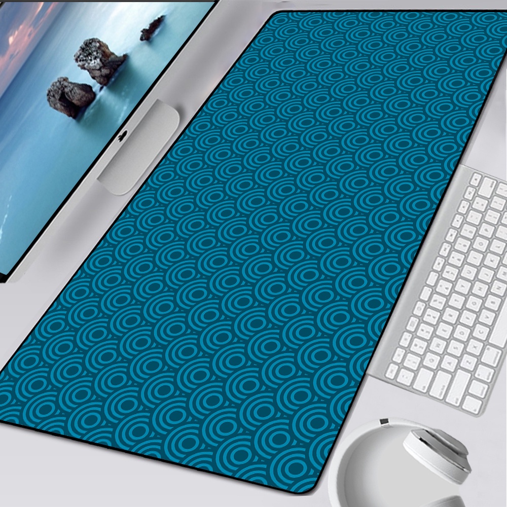 Abstract Pattern Texture Art Large Size Mouse Pad Natural Rubber PC Computer Gaming Mousepad Desk Mat Locking Edge