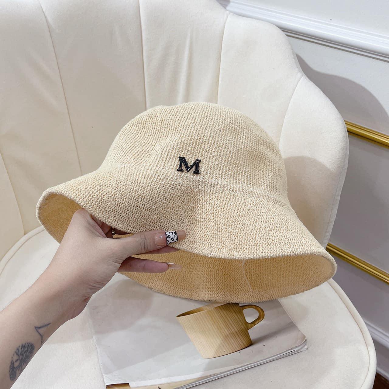 MŨ CÓI CHỮ M BUCKET ULZZANG