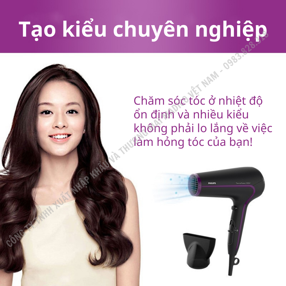 Máy sấy tóc Philips HP8230 công suất 2100W