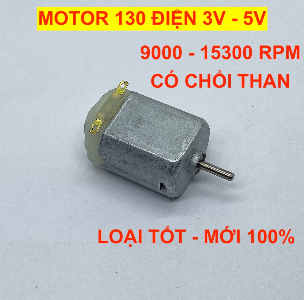Motor mô tơ mini 3v chạy pin mẫu 130