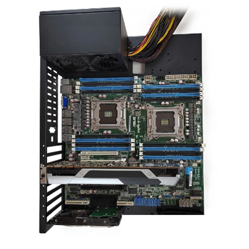 Open Computer Chassis Dual-Way Server E-ATX/ATX Motherboard Bracket Test Rack Open Cooling Rack