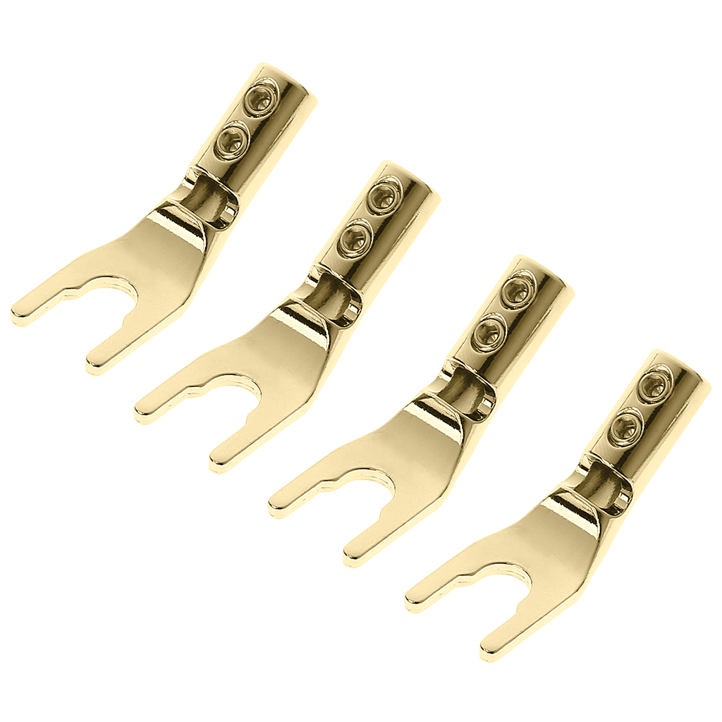 Wire Connector Audio Banana Plugs Ultra Light Thin Body Audio Connector for Audio / Speaker Connections Accessories