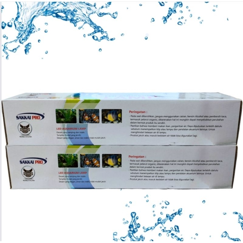 SAKKAI PRO LED 703 Lampu Led Jepit aquarium aquascape