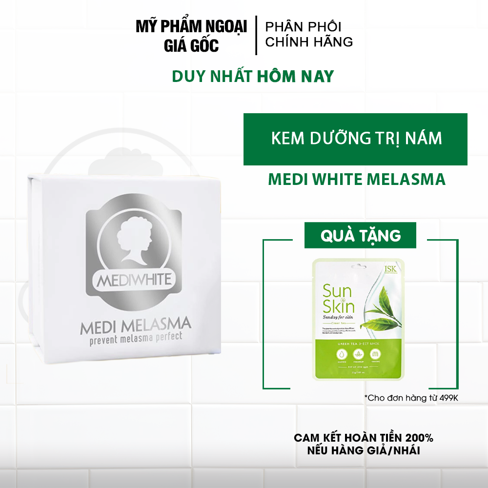 Kem giảm nám đêm Medi White Melasma 30g