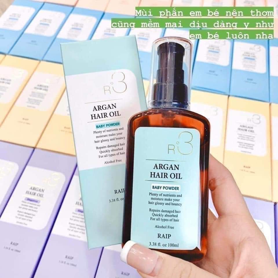 Dầu duõng tóc Argan Raip R3 Hàn Quốc