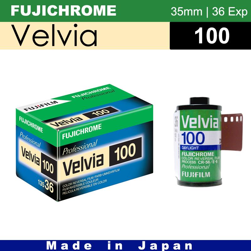 35mm Fujichrome Velvia Fujifilm Velvia 50 35mm Color Slide Film