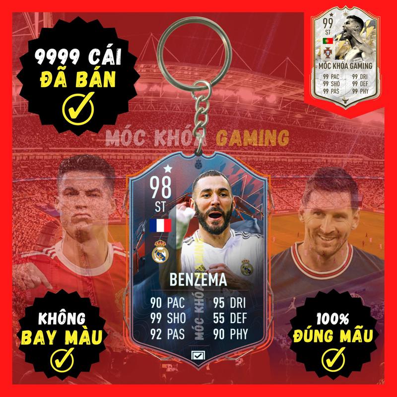 Móc Khóa các cầu thủ CLB Real Madrid