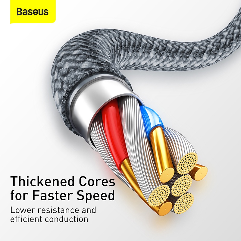 [ĐẦU USB => IPHONE] - Cáp sạc nhanh, siêu bền Baseus Dynamic Series Lightning dùng cho iPhone/ iPad