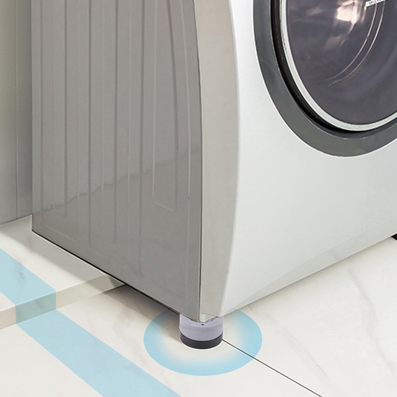 LKPCIGCXM%204%20Pcs/Set%20Anti-Vibration%20Pads%20Rubber%20Noise%20Reduction%20Vibration%20Anti-Walk%20Foot%20Mount%20for%20Washer%20and%20Dryer%20Adjustable%20Height%20Washing%20Machine%20Mat%20(Blue)%20-%20Image%205